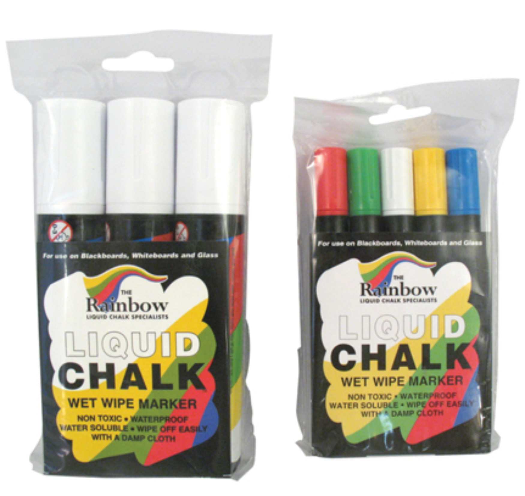 Rainbow Liquid Chalk Pen Sets